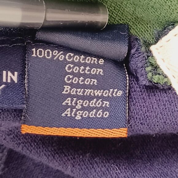 Harmont & Blaine Polo Shirt XXL Golf Spell Out 90's Preppy Casual Dachsund Italy - Picture 7 of 9